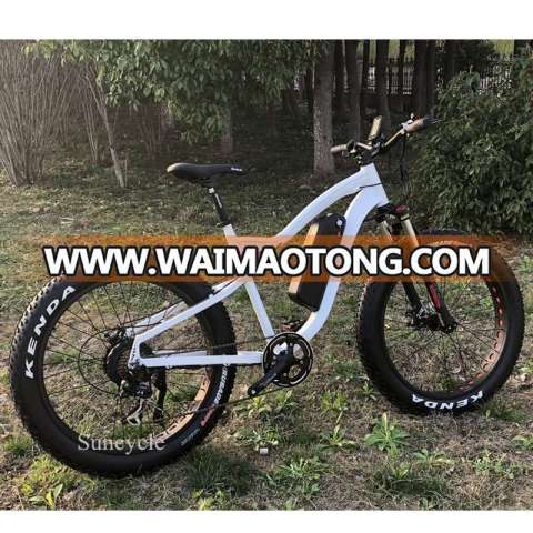 Suncycle 26inch fat ebike tire off road e bicycle factory price electric bike